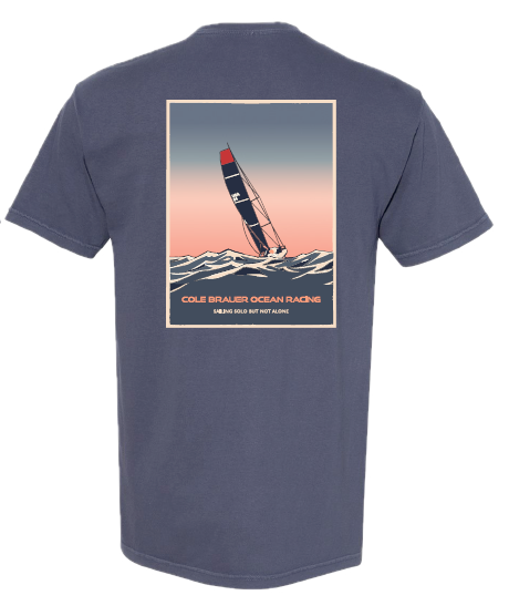 Cole Brauer Ocean Racing Crew Tee